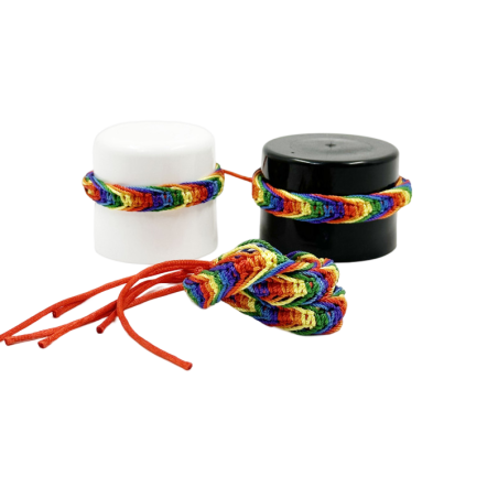 PRIDE - LGBT FLAG BRAIDED THREADS BRACELET