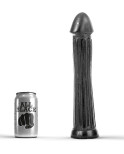 ALL BLACK - DILDO CON PLUG 31 CM