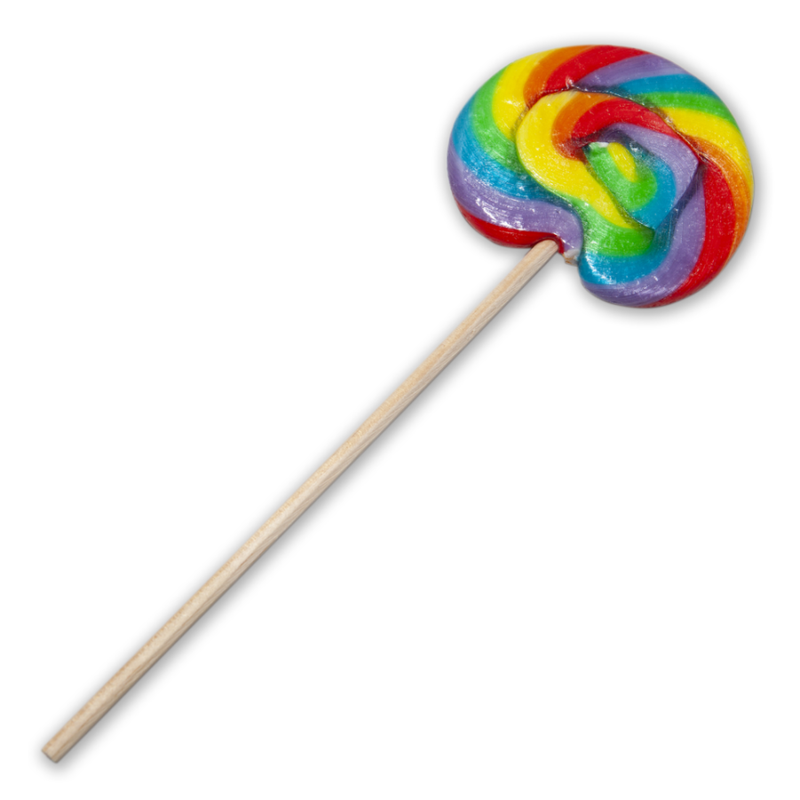 PRIDE - SMALL ROUND LOLLIPOP WITH THE LGBT FLAG /en/pt/en/fr/it/