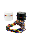 PRIDE - FINE THREAD LGTB FLAG BRACELET