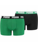 Boxer da Uomo Puma 521015001-035 Verde (2 uds)