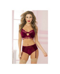 Set di Lingerie Seven Til Midnight Bordeaux