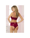 Set di Lingerie Seven Til Midnight Bordeaux