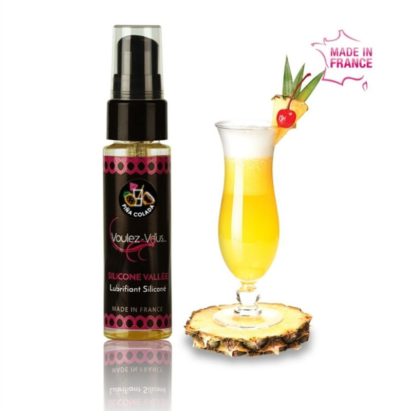 VOULEZ-VOUS - LUBRIFICANTE AL SILICONE PIÑA COLADA 35 ML