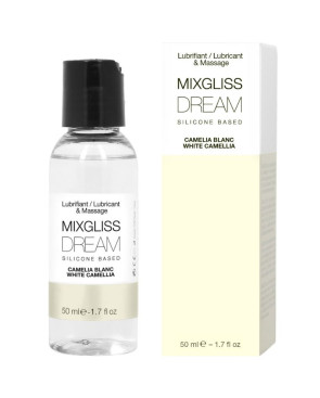 MIXGLISS - LUBRIFICANTE SILICONE DREAM WHITE CAMELIA 50 ML