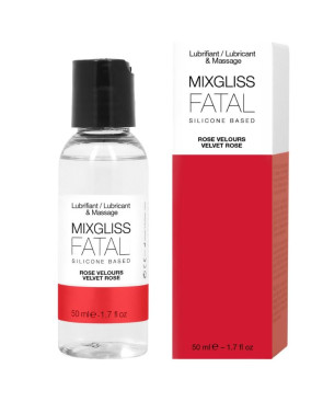 MIXGLISS - LUBRIFICANTE SILICONE ROSE FATALI 50 ML