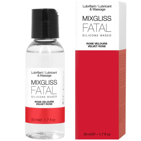 MIXGLISS - LUBRIFICANTE SILICONE ROSE FATALI 50 ML