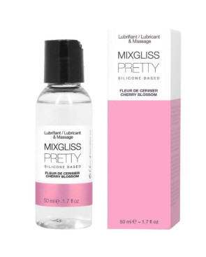 MIXGLISS - LUBRIFICANTE AL SILICONE PRETTY FIORE DI CILIEGIO 50 ML