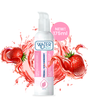 WATERFEEL - LUBRIFICANTE A BASE ACQUA DI FRAGOLA 175 ML