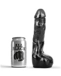 ALL BLACK - PENE ANALE REALISTICO 20 CM