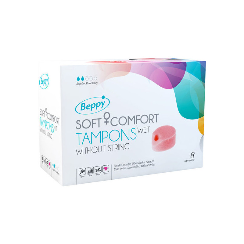 BEPPY - SOFT COMFORT TAMPONI BAGNATI 8 UNITÀ