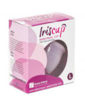 IRISCUP - COPPA MESE GRANDE ROSA + SACCHETTO STERILIZZATORE GRATUITO