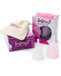 IRISCUP - COPPA MESE GRANDE ROSA + SACCHETTO STERILIZZATORE GRATUITO