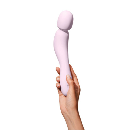 Vibratore Dame Com Wand Massager Quartz Bianco Rosa