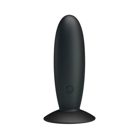 Butt Plug Vibrante Pretty Love Silicone Ventosa Nero