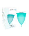 STERCUP - COPPA MESTRUALE IN SILICONE FDA TAGLIA L ACQUAMARINA