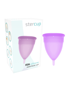 STERCUP - COPPA MESTRUALE IN SILICONE FDA TAGLIA S LILLA