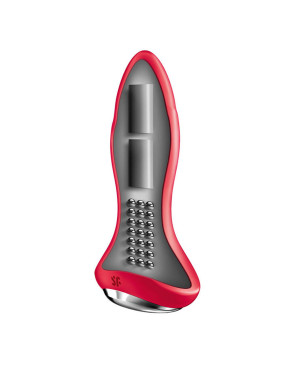 Vibratore Anale Cassini Nero Satisfyer Rosso