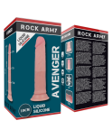 ROCKARMY - LIQUID SILICONE PREMIUM AVENGER REALISTICO 19 CM -O- 3.98 CM