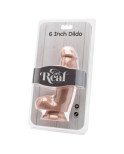 GET REAL - DILDO 12 CM CON PALLE DI PELLE