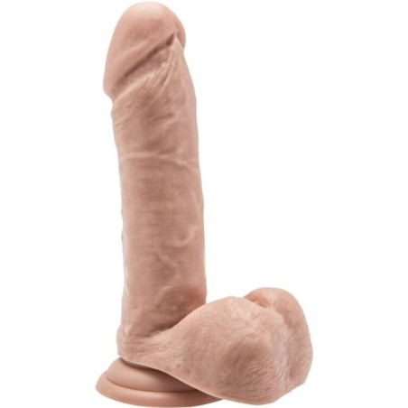 GET REAL - DILDO 18 CM CON PALLE DI PELLE