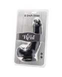 GET REAL - DILDO 20,5 CM CON SFERE NERO