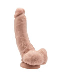 GET REAL - DILDO 20,5 CM CON PALLE DI PELLE