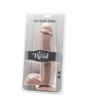 GET REAL - DILDO 25,5 CM CON PALLE DI PELLE