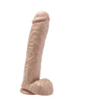 GET REAL - DILDO 28 CM CON PALLE DI PELLE