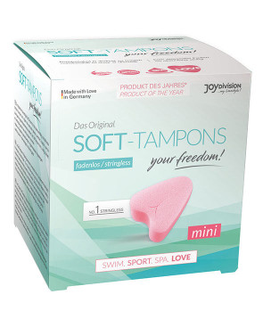 JOYDIVISION SOFT-TAMPONS - TAMPONI MORBIDI ORIGINALI MINI 3 UDS