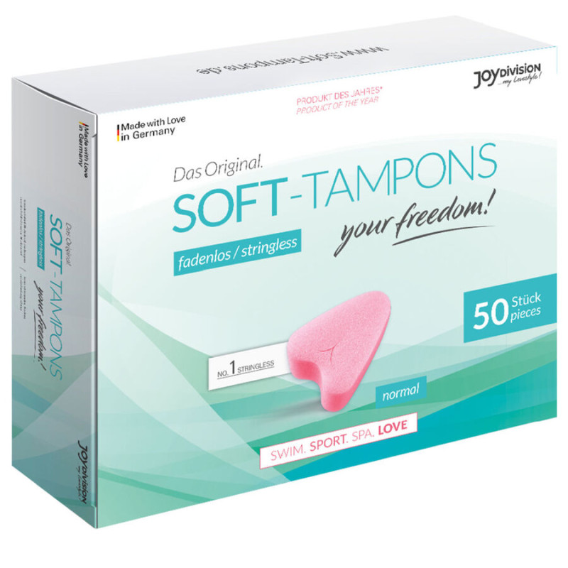 JOYDIVISION SOFT-TAMPONS - TAMPONI MORBIDI ORIGINALI 50 UDS