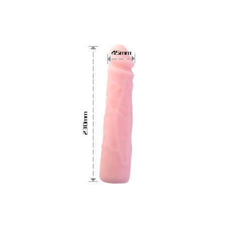 BAILE - DILDO IN SILICONE REALISTICO AL TOCCO DELLA PELLE 23 CM