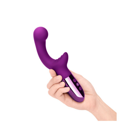 Vibratore per il Punto-G Le Wand Xo Viola