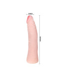 BAILE - DILDO IN SILICONE REALISTICO CON TOCCO DELLA PELLE 19 CM COLORE CASUALE DELLA SCATOLA