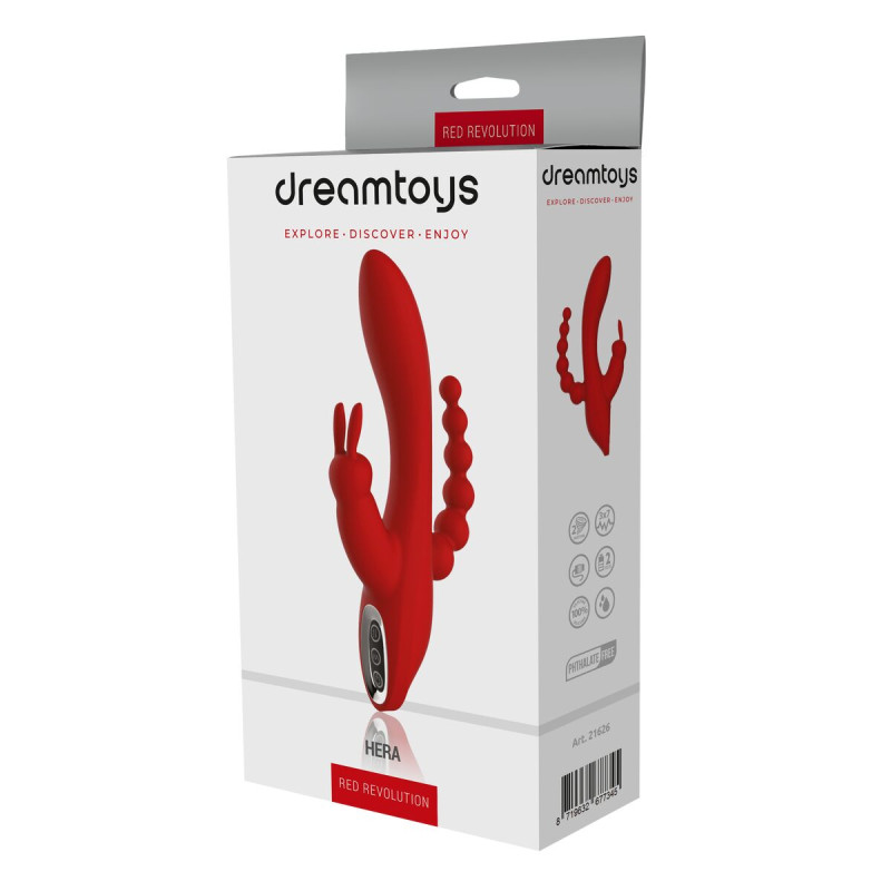 Vibratore per il Punto-G Dream Toys Hera Rosso