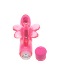 Vibratore per il Punto-G Evolved Slenders Flutter Rosa Farfalla