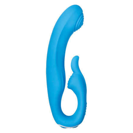 Vibratore per il Punto-G Evolved Bunny Azzurro