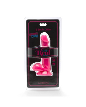 GET REAL - HAPPY DICKS DILDO 12 CM SFERE ROSA