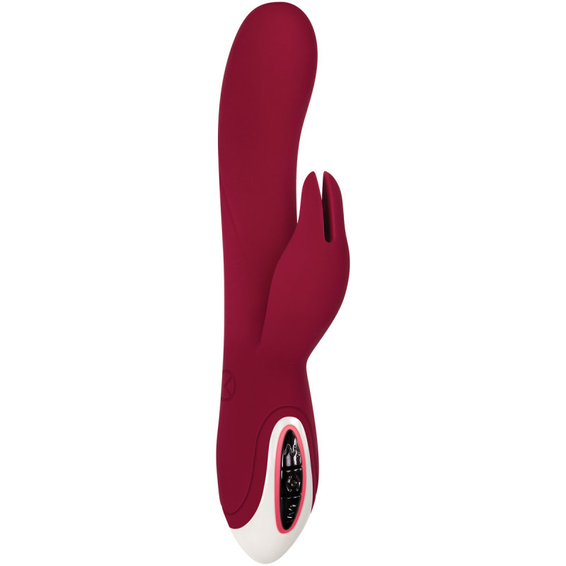 Vibratore per il Punto-G Evolved Bunny Rosso