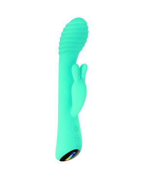 Vibratore per il Punto-G Evolved Bunny Azzurro