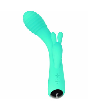 Vibratore per il Punto-G Evolved Bunny Azzurro