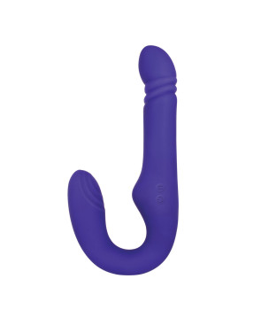 Masturbatore Doppia Penetrazione Adam & Eve Ultimate Thrusting Strapless Viola