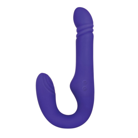 Masturbatore Doppia Penetrazione Adam & Eve Ultimate Thrusting Strapless Viola