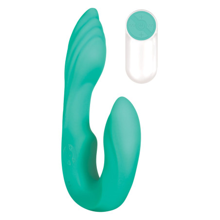 Vibratore per il Punto-G Gender X Strapless Verde