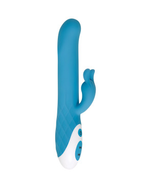 Vibratore per il Punto-G Evolved Big Soft Bunny Azzurro