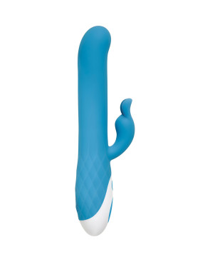 Vibratore per il Punto-G Evolved Big Soft Bunny Azzurro