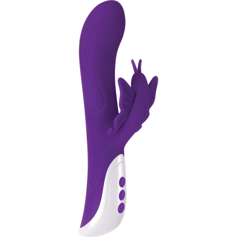 Vibratore per il Punto-G Evolved Viola Farfalla