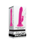 Vibratore per il Punto-G Evolved Bunny Rosa