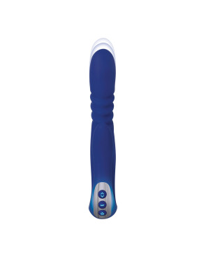 Vibratore per il Punto-G Adam & Eve Deluxe Thruster Azzurro