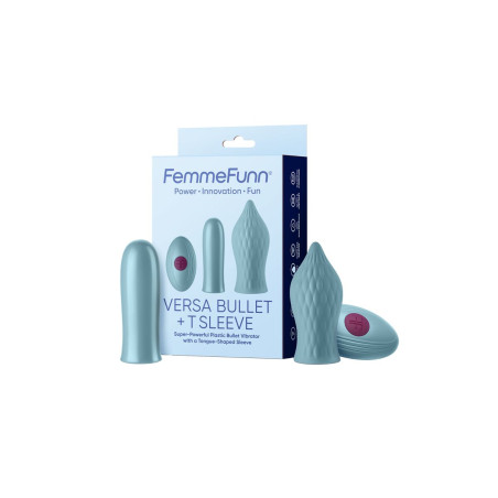 Vibratore Mini FemmeFunn Versa Bullet Azzurro